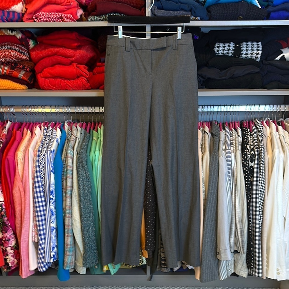 Loft gray 4 pocket Julie fit trousers size 4 NWT